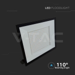 200W LED Прожектор 6400K Черно Тяло