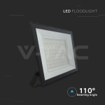 100W LED Прожектор 6500K Черно Тяло