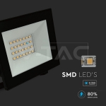 20W LED Прожектор 4000K Черно Тяло