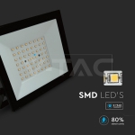 50W LED Прожектор 4000K Черно Тяло