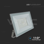 50W LED Прожектор 6500K Бяло Тяло