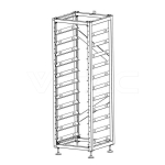 161.28kWh Батерия Сет Високо Напрежение IP20 Deye BOS-A