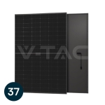 440W Моно Соларен Панел 1722x1134x30мм Пале 37бр. Черна Рамка TIER 1