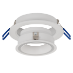 ULTRALUX - FSRGU10WH ЛУНА ЗА ВГРАЖДАНЕ КРЪГ GU10 СТАЦИОНАРНА БЯЛА IP20