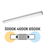 ULTRALUX - LED линейно осветително тяло 3000K/4000K/6000K CCT, 1.20м, 36W, 220V-240V AC, IP20 - LLBS36CCT
