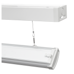 ULTRALUX - LED линейно осветително тяло 3000K/4000K/6000K CCT, 1.20м, 36W, 220V-240V AC, IP20 - LLBS36CCT