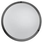 ULTRALUX - Декоративна LED плафониера 24W, 4200K, 220-240V AC, черна, кръг, IP20 - SPMR2442BL