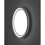 ULTRALUX - LED ДИМИРАЩА CCT ПЛАФОНИЕРА С ДИСТАНЦИОННО, ЧЕРНА, 45W, 3000/4000/6000К, 220-240V AC, IP20 - SPL45CCTB