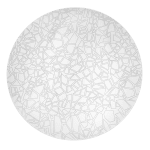 ULTRALUX - ДЕКОРАТИВНА LED ПЛАФОНИЕРА 12W, 4000K, 220-240V AC, НЕУТРАЛНА СВЕТЛИНА, КРЪГ - SPLK1240