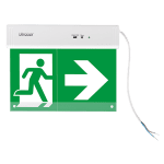 ULTRALUX- Указателна LED табела с вградена батерия Ni-Cd 400mAh/3.6V, 220V-240V AC, 1.5W, 6500K - LET1565M