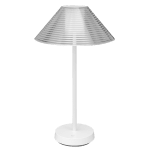 ULTRALUX - LED ДИМИРАЩА ПРЕЗАРЕЖДАЕМА НАСТОЛНА ЛАМПА 1.5W, 3000K, IP44, БЯЛА - DNLB153W