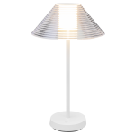 ULTRALUX - LED ДИМИРАЩА ПРЕЗАРЕЖДАЕМА НАСТОЛНА ЛАМПА 1.5W, 3000K, IP44, БЯЛА - DNLB153W