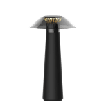 ULTRALUX - LED ДИМИРАЩА ПРЕЗАРЕЖДАЕМА НАСТОЛНА ЛАМПА 1.6W, 3000K, IP44, ЧЕРНА - DNLB163B