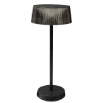 ULTRALUX - LED ДИМИРАЩА ПРЕЗАРЕЖДАЕМА НАСТОЛНА ЛАМПА 2.3W, 3000K, IP44, ЧЕРНА -DNLB233B