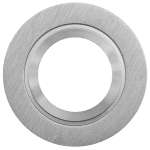 ULTRALUX - ЛУНА ЗА ВГРАЖДАНЕ КРЪГ, GU10, СТАЦИОНАРНА, ДРАСКАН АЛУМИНИЙ, АЛУМИНИЙ, IP44 - FBGU10AB