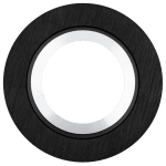 ULTRALUX - ЛУНА ЗА ВГРАЖДАНЕ КРЪГ, GU10, СТАЦИОНАРНА, ЧЕРНА, АЛУМИНИЙ, IP44 - FBGU10BK