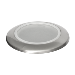 ULTRALUX - ЛУНА ЗА ВГРАЖДАНЕ КРЪГ, GU10, СТАЦИОНАРНА, ХРОМ, МЕТАЛ, IP44 - FBMGU10CH