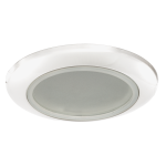 ULTRALUX - ЛУНА ЗА ВГРАЖДАНЕ КРЪГ, GU10, СТАЦИОНАРНА, БЯЛA, МЕТАЛ, IP44 - FBMGU10WH