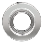 ULTRALUX - ЛУНА ЗА ВГРАЖДАНЕ КРЪГ, GU10, СТАЦИОНАРНА, БЯЛ, КРИСТАЛ, IP20 - FCRGU10WH