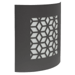 ULTRALUX - ФАСАДНО ОСВ.ТЯЛО ДЕКОРАТИВНО, IP44, Е27, ЗА СТЕНА, ГРАФИТ - FOTDE27GR