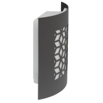 ULTRALUX - ФАСАДНО ОСВ.ТЯЛО ДЕКОРАТИВНО, IP44, Е27, ЗА СТЕНА, ГРАФИТ - FOTDE27GR