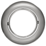 ULTRALUX - ЛУНА ЗА ВГРАЖДАНЕ КРЪГ, GU10, ПОДВИЖНА, ПЕРЛЕН ХРОМ/НИКЕЛ, АЛУМИНИЙ, IP20 -  FPGU10PCHN