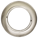 ULTRALUX - ЛУНА ЗА ВГРАЖДАНЕ КРЪГ, GU10, ПОДВИЖНА, САТИНИРАН НИКЕЛ/НИКЕЛ, АЛУМИНИЙ, IP20 - FPGU10SNN