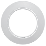 ULTRALUX - ЛУНА ЗА ВГРАЖДАНЕ КРЪГ, GU10, ПОДВИЖНА, БЯЛA, АЛУМИНИЙ, IP20 - FPGU10WH