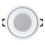 ULTRALUX - ДЕКОРАТИВНА ЛУНА ЗА ВГРАЖДАНЕ С НИСКО НИВО НА ЗАСЛЕПЯВАНЕ С ВТОРИ ОСВЕТЕН ДЕКОРАТИВЕН КРЪГ, БЯЛ - FR2KGU10WH