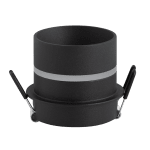 ULTRALUX - ДЕКОРАТИВНА ЛУНА ЗА ВГРАЖДАНЕ С НИСКО НИВО НА ЗАСЛЕПЯВАНЕ С GLOW ЕФЕКТ, ЧЕРЕН - FR3KGU10BL