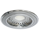 ULTRALUX - ЛУНА ЗА ВГРАЖДАНЕ КРЪГ, GU10, СТАЦИОНАРНА, ПЕРЛЕН ХРОМ/НИКЕЛ, АЛУМИНИЙ, IP20 - FSGU10PCHN