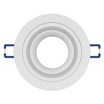 ULTRALUX - FSRGU10WH ЛУНА ЗА ВГРАЖДАНЕ КРЪГ GU10 СТАЦИОНАРНА БЯЛА IP20