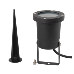 ULTRALUX - ГРАДИНСКО ОСВЕТИТЕЛНО ТЯЛО, IP65, ЧЕРНО - GFPGU10BL