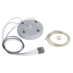 ULTRALUX - КОМПЛЕКТ ЗА ВИСЯЩ МОНТАЖ С 4 ВЪЖЕТА 100 СМ., БЯЛ - KVM1241W