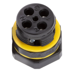 ULTRALUX - ВЛАГОЗАЩИТЕН КОНЕКТОР M20, 4 ПИНА, IP68, 1 БР. - KW4PM20