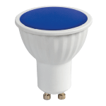 ULTRALUX - LED ЛУНИЧКА 5W, GU10, 220V-240V AC, СИНЯ СВЕТЛИНА - L510B