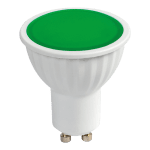 ULTRALUX - LED ЛУНИЧКА 5W, GU10, 220V-240V AC, ЗЕЛЕНА СВЕТЛИНА - L510G