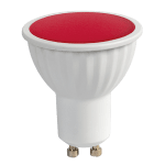 ULTRALUX -LED ЛУНИЧКА 5W, GU10, 220V-240V AC, ЧЕРВЕНА СВЕТЛИНА - L510R