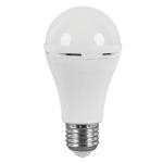 ULTRALUX - LED лампа крушка с вградена батерия 6W, E27, 4000K, 220-240V AC, неутрална светлина - LBE62740