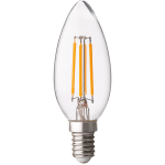 ULTRALUX - LED ДИМИРАЩ FILAMENT КОНУС 4W, E14, 4200K, 220V AC, НЕУТРАЛНА СВЕТЛИНА - LFC41442D