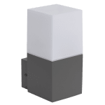 ULTRALUX - ФАСАДНО ОСВ.ТЯЛО, IP65, Е27, ЗА СТЕНА, ГРАФИТ - LFWE27GR