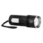 ULTRALUX - LED Фенер със зуум, странично светене и power bank функция 10W/3W, 6500K/5500K, 5V DC, IP44 - LFZ103