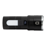 ULTRALUX - LED Фенер със зуум, странично светене и power bank функция 10W/3W, 6500K/5500K, 5V DC, IP44 - LFZ103