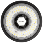 ULTRALUX - LIKX15050 LED ИНДУСТРИАЛНО ОСВЕТИТЕЛНО ТЯЛО С ДИМИРАЩ ДРАЙВЕР 0-10V 150W 5000K 100-277V AC IP65