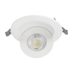 ULTRALUX - LED ЛУНА ЗА ВГРАЖДАНЕ, ПОДВИЖНА 7W, 3000K/4200K/6500K, 220-240V AC, IP20 - LLP7CCT