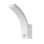 ULTRALUX - Светодиодна лампа с ON/OFF функция на сензора за движение и сменяема мощност 12W/15W/20W 4000K, IP65, за стена, бяла - LLPS204WH