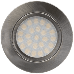 ULTRALUX - LML220442SN МИНИ LED ЛУНА ЗА ВГРАЖДАНЕ 4W 4200K 220-240V AC IP44 САТИНИРАН НИКЕЛ