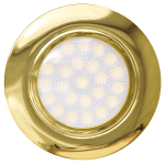 ULTRALUX - МИНИ LED ЛУНА ЗА ВГРАЖДАНЕ IP44 4W, 4200K, 220V, 60°, НЕУТРАЛНА СВЕТЛИНА, ЗЛАТО - LML220442G