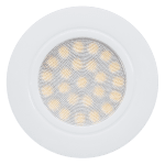 ULTRALUX - МИНИ LED ЛУНА ЗА ВГРАЖДАНЕ IP44 4W, 4200K, 220V, НЕУТРАЛНА СВЕТЛИНА, БЯЛА - LML220442W