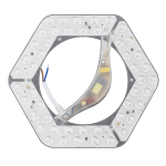 ULTRALUX -  Магнитен LED модул за плафониери 36W, 4000K, 220V-240V AC - LMM3640